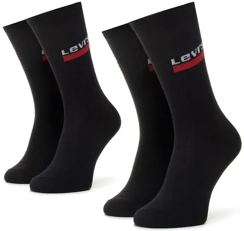 Súprava 2 párov vysokých ponožiek unisex Levi's (20716226)