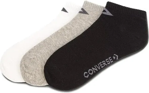 Súprava 3 párov kotníkových ponožiek unisex Converse (19632916)