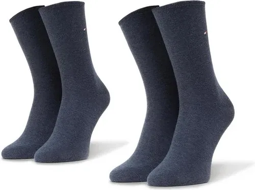 Súprava 2 párov vysokých dámskych ponožiek Tommy Hilfiger (21302246)
