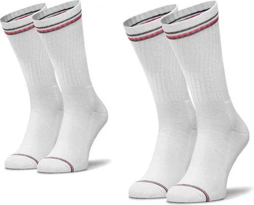Súprava 2 párov vysokých ponožiek unisex Tommy Hilfiger (21301525)