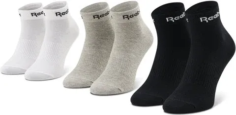 Súprava 3 párov kotníkových ponožiek unisex Reebok (24837193)