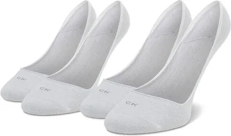 Súprava 2 párov krátkych ponožiek dámskych Calvin Klein (37104542)