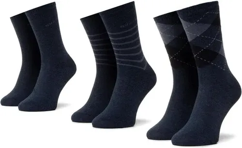 Súprava 3 párov vysokých dámskych ponožiek QUAZI (28237281)
