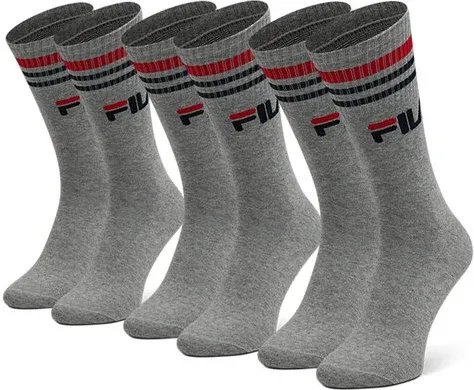 Súprava 3 párov vysokých ponožiek unisex Fila (28630655)