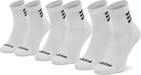 Súprava 3 párov vysokých ponožiek unisex adidas (29351107)
