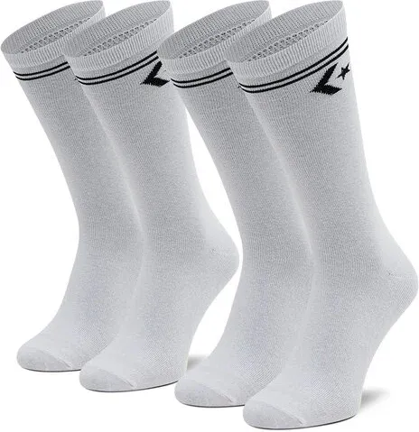 Súprava 2 párov vysokých ponožiek unisex Converse (30095542)