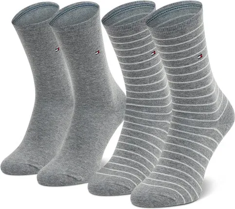 Súprava 2 párov vysokých dámskych ponožiek Tommy Hilfiger (30095962)