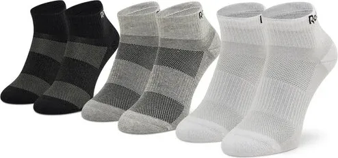 Súprava 3 párov kotníkových ponožiek unisex Reebok (30096357)