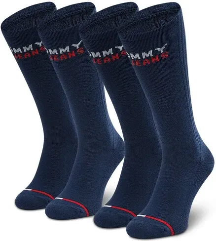 Súprava 2 párov vysokých ponožiek unisex Tommy Jeans (31394084)