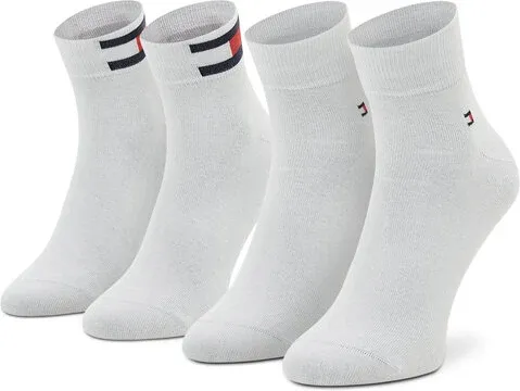 Súprava 2 párov vysokých ponožiek unisex Tommy Hilfiger (31416982)