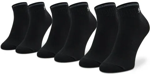 Súprava 3 párov kotníkových ponožiek unisex Skechers (31634371)