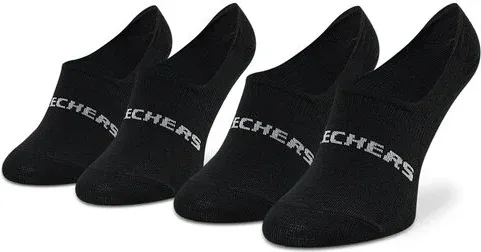 Súprava 2 párov kotníkových ponožiek unisex Skechers (31633713)