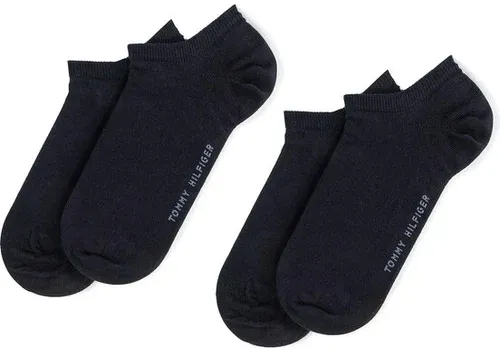 Súprava 2 párov kotníkových ponožiek dámskych Tommy Hilfiger (19491415)