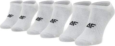 Súprava 3 párov členkových dámskych ponožiek 4F (31926789)