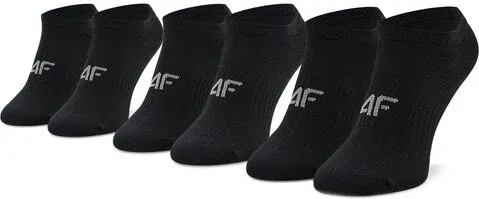 Súprava 3 párov členkových dámskych ponožiek 4F (31968649)