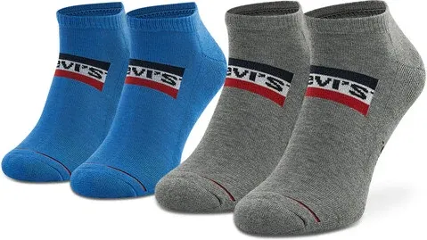 Súprava 2 párov kotníkových ponožiek unisex Levi's (31928230)