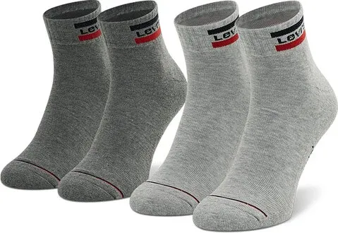 Súprava 2 párov kotníkových ponožiek unisex Levi's (31929818)