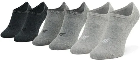 Súprava 3 párov členkových dámskych ponožiek 4F (32055904)