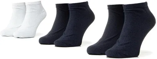 Súprava 3 párov kotníkových ponožiek unisex Kappa (19990668)