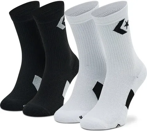 Súprava 2 párov vysokých dámskych ponožiek Converse (32331754)