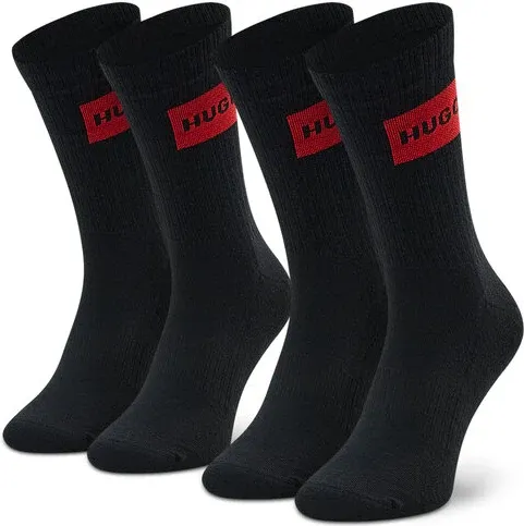 Súprava 2 párov vysokých ponožiek unisex Hugo (33847041)