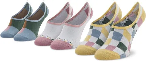 Súprava 3 párov kotníkových ponožiek dámských Vans (37106040)
