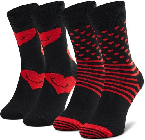 Súprava 2 párov vysokých ponožiek unisex Happy Socks (36689364)
