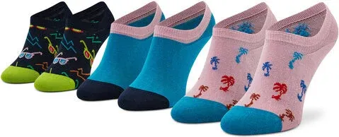 Súprava 3 párov krátkych ponožiek unisex Happy Socks (36689537)
