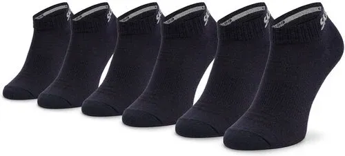 Súprava 3 párov kotníkových ponožiek unisex Skechers (35825855)