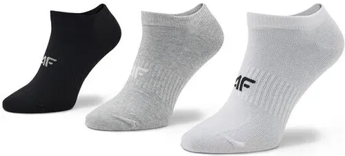 Súprava 3 párov nízkych členkových ponožiek 4F (36150122)