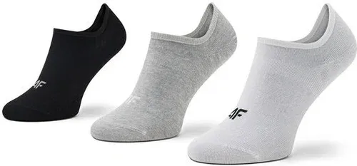 Súprava 3 párov členkových dámskych ponožiek 4F (36150121)