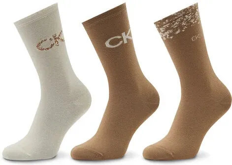 Súprava 3 párov vysokých dámskych ponožiek Calvin Klein (36164703)
