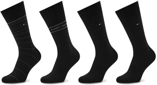 Súprava 4 párov vysokých pánskych ponožiek Tommy Hilfiger (36259488)