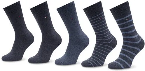 Súprava 5 párov vysokých pánskych ponožiek Tommy Hilfiger (36259463)