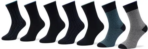 Súprava 7 párov vysokých pánskych ponožiek Tom Tailor (36281246)