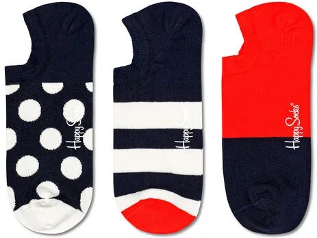 Súprava 3 párov kotníkových ponožiek unisex Happy Socks (37046746)